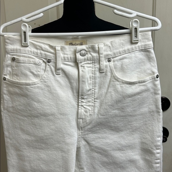 Madewell The Perfect Vintage White Denim Jeans, Size 28, Length 38, Inseam 27 - Picture 2 of 6